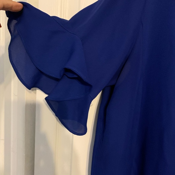 Zac and Rachel size XL blue blouse - Picture 2 of 4